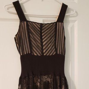 Black lace dress, size S